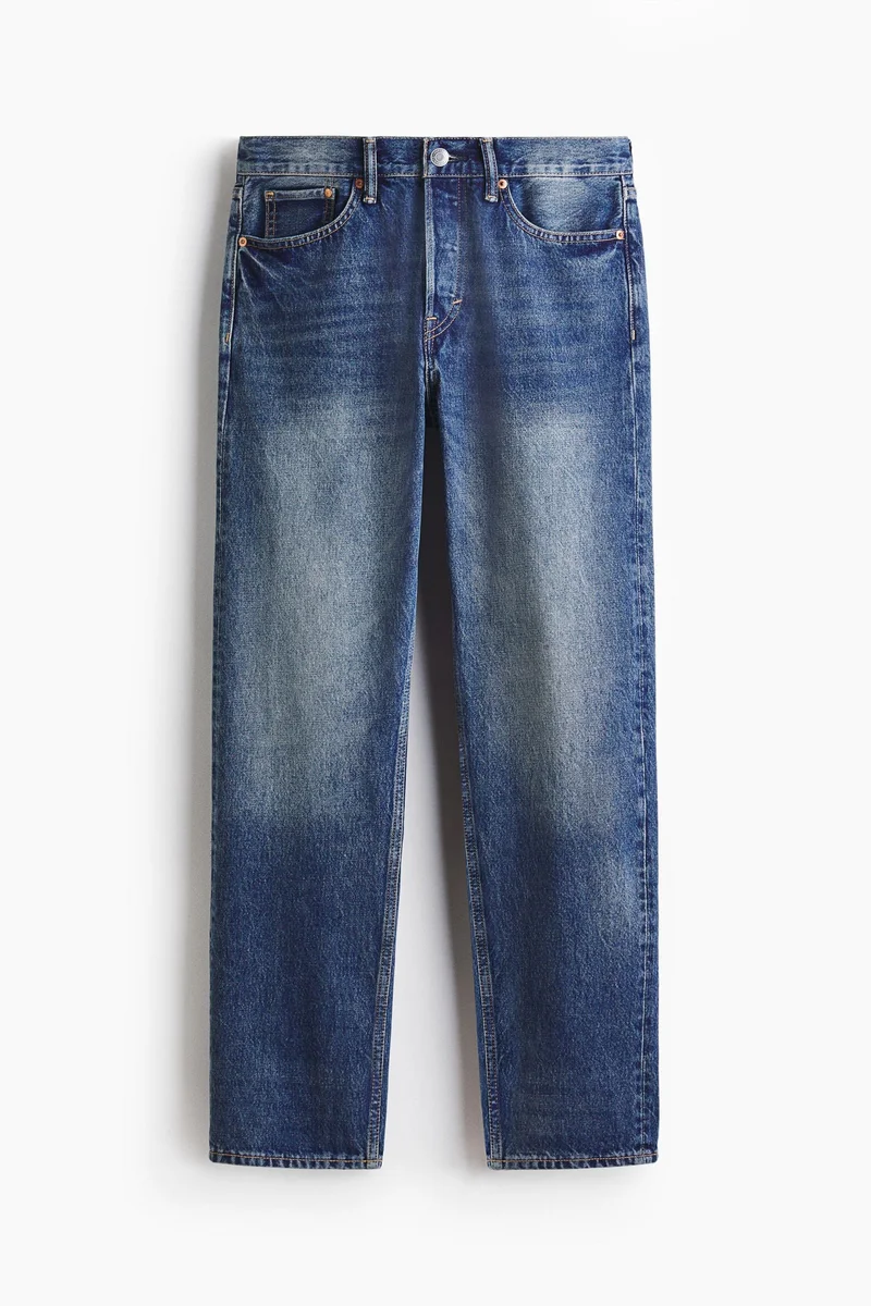 H&M  Straight Regular Jeans for Men | Best Price UAE